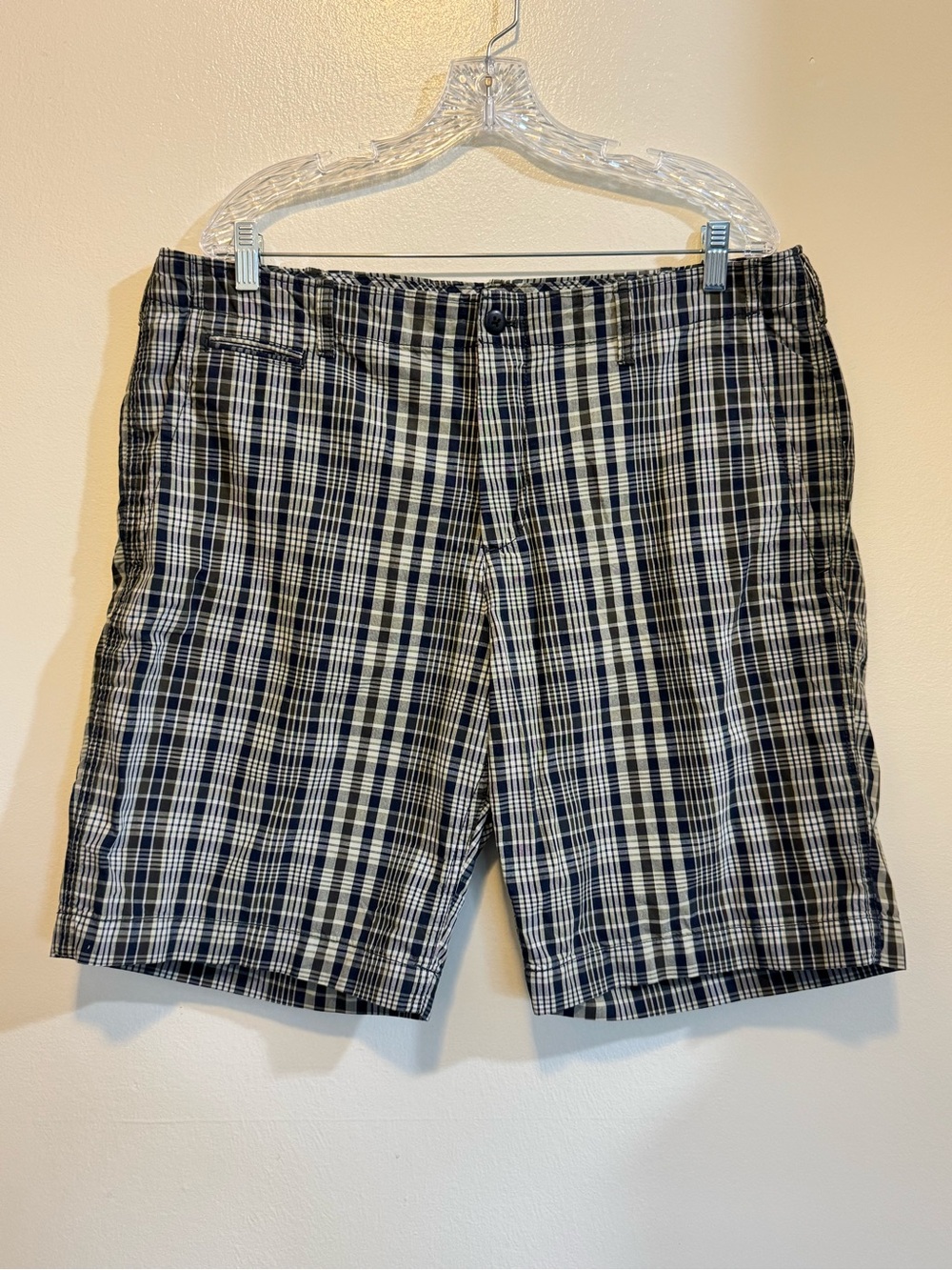GAP Preppy Plaid Shorts - Men's Size 38 - Summer Beach Style - Vintage 2011